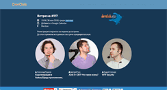 Desktop Screenshot of devclub.eu
